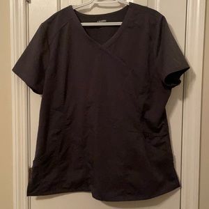 Scrub top XL grey/pewter